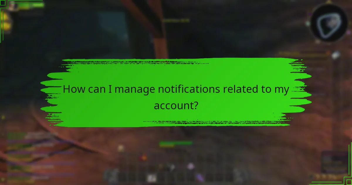 What account settings can I manage on Battle.Net?
