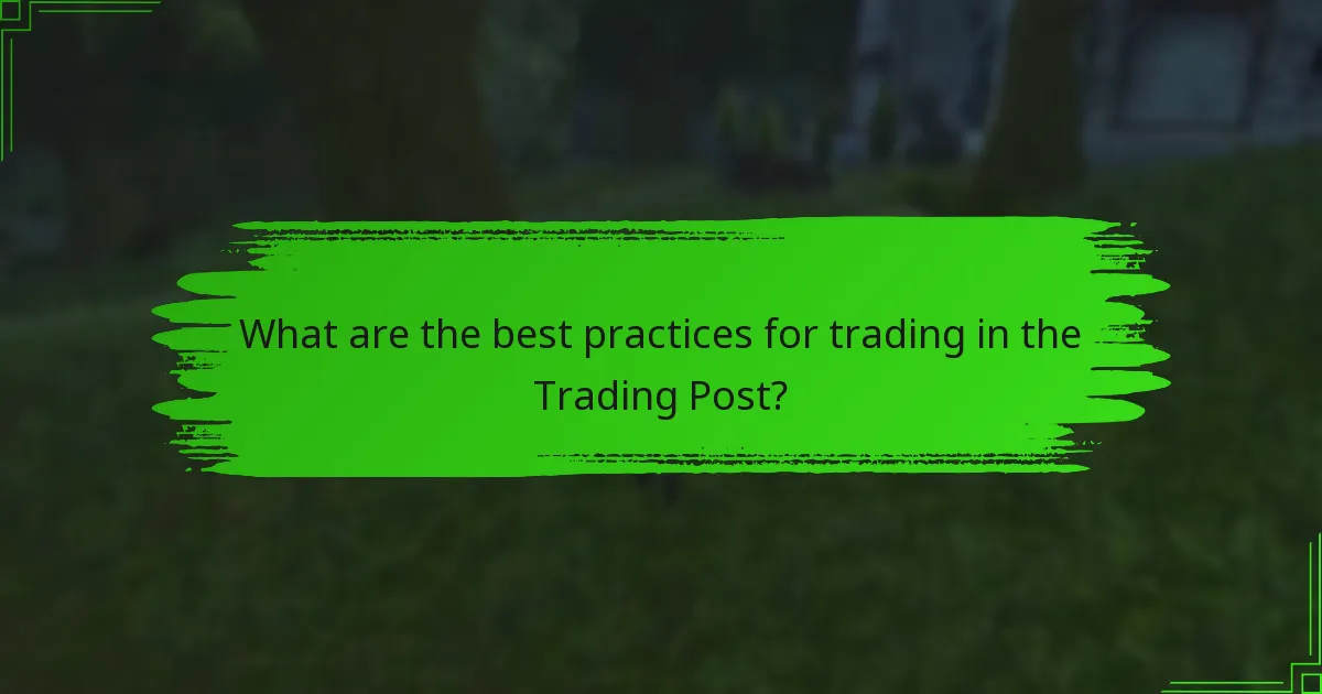 Which items are popular in the Trading Post?